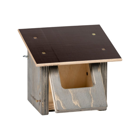 Linnunpönttö punarinta - kelonharmaa